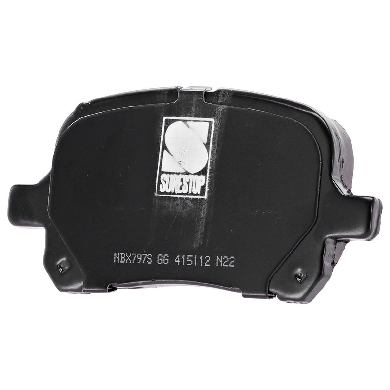 DURAFORCE Front Ceramic Brake Pad Set For 1997-2001 Toyota Camry 3.0L Engines