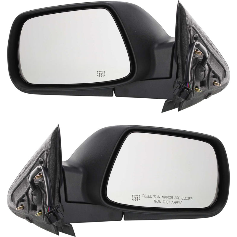 DURAFORCE Mirrors Power Heated PAIR Set RH LH for 05-10 Jeep Grand Cherokee