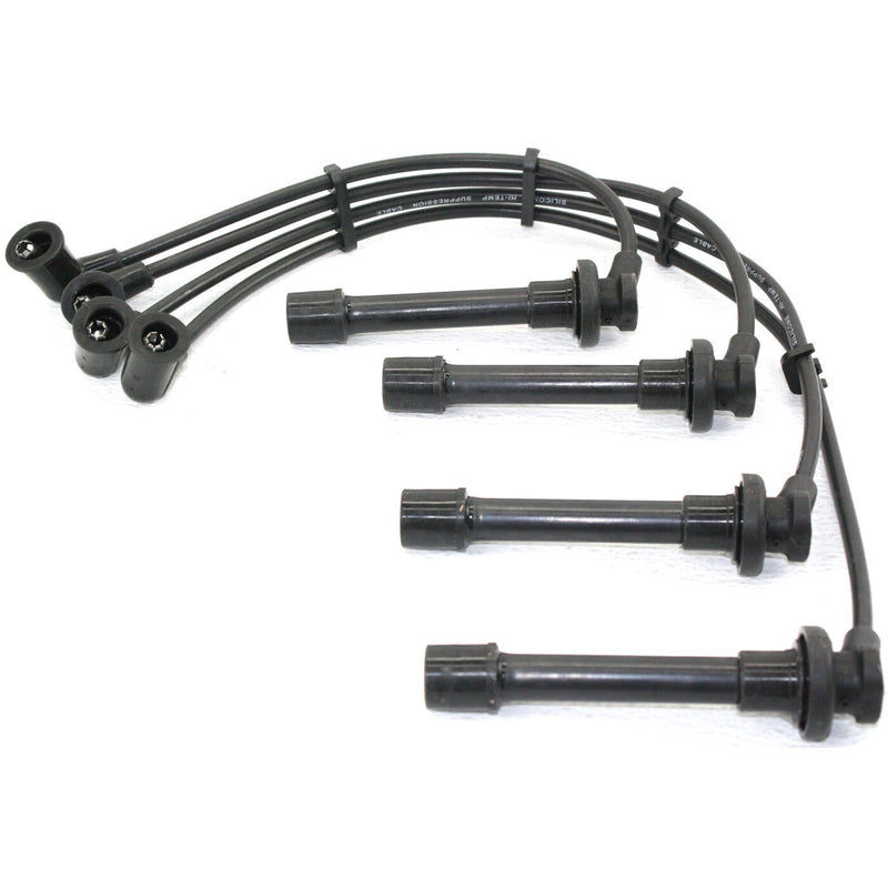 DURAFORCE New Set of 4 Spark Plug Wires for Honda Civic Accord Odyssey CL EL 32722P07000