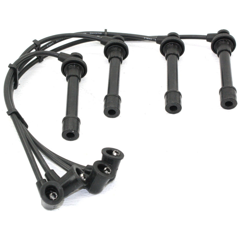 DURAFORCE New Set of 4 Spark Plug Wires for Honda Civic Accord Odyssey CL EL 32722P07000