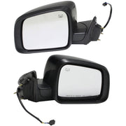 DURAFORCE Power Mirror Pair For 2011-2018 Jeep Grand Cherokee Heated Paintable