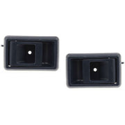DURAFORCE Blue Inner Interior Inside Door Handle Pair Set for Toyota Corolla Pickup Truck