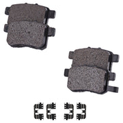 DURAFORCE Rear Ceramic Brake Pad Set For 2008-2010 Honda Accord 2009-2010 Acura TSX