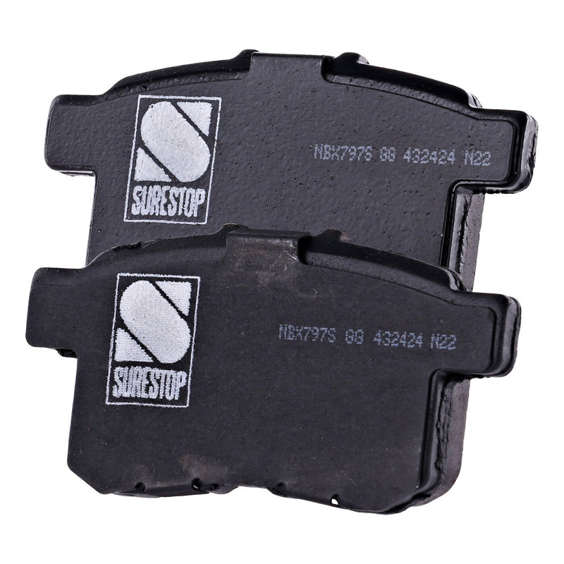 DURAFORCE Rear Ceramic Brake Pad Set For 2008-2010 Honda Accord 2009-2010 Acura TSX
