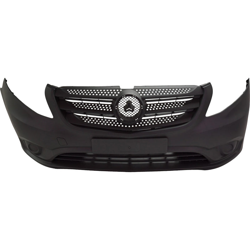 DURAFORCE Front Bumper Cover For 2016-2023 Mercedes Benz Metris Base Textured MB1000502
