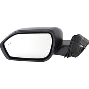 DURAFORCE Driver Power Mirror For 2020-2023 Ford Explorer Heated Manual Folding Textured