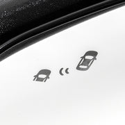 DURAFORCE Driver Power Mirror For 2020-2023 Ford Explorer Heated Manual Folding Textured