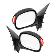 DURAFORCE Set of 2 Mirrors Driver and Passenger Side For 2001-03 Ford F-150 Crew Cab Power