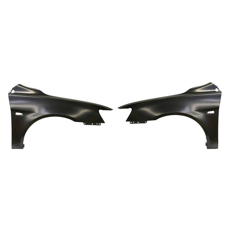 DURAFORCE Fender Set For 2008-2012 2015-17 Mitsubishi Lancer Front RH and LH Primed Steel
