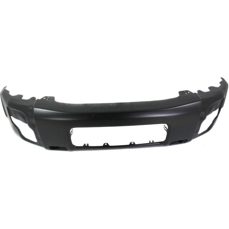 DURAFORCE Bumper For 2008-2015 Nissan Titan Front Painted Black For PRO-4X S and SV Models