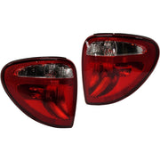 DURAFORCE Tail Lights Taillights Taillamps Brakelights Set of 2 Driver & Passenger Pair