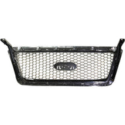 DURAFORCE Grille For 2004-2008 Ford F-150 Chrome Shell w/ Beige Insert Plastic
