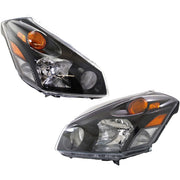 DURAFORCE Headlight Assembly Set For 2004-2009 Nissan Quest Left Right Composite With Bulb