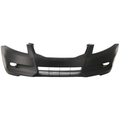 DURAFORCE Front Bumper Cover For 2011-12 Honda Accord Sedan 6CYL with fog lamp hole Primed