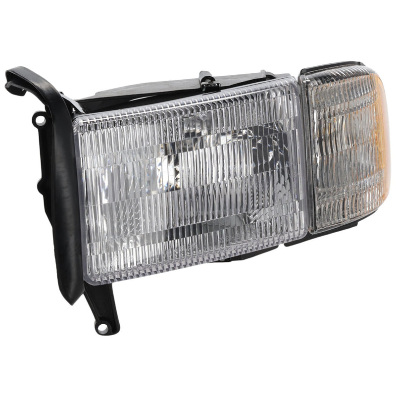 DURAFORCE Headlight Set For 1994-2002 Dodge Ram 1500 Ram 2500 Ram 3500 With Corner Light