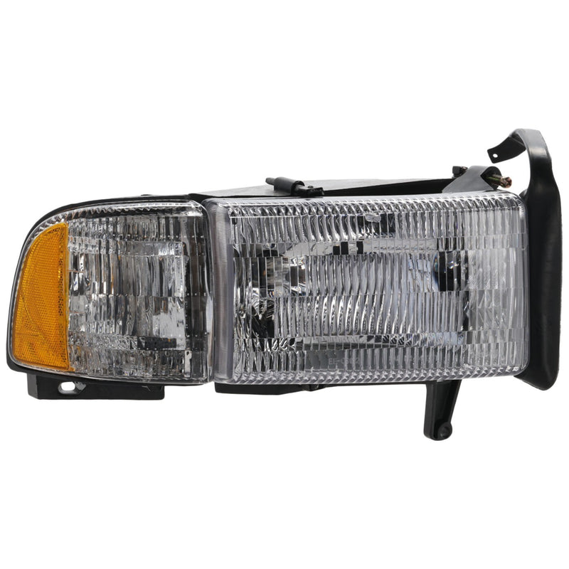 DURAFORCE Headlight Set For 1994-2002 Dodge Ram 1500 Ram 2500 Ram 3500 With Corner Light