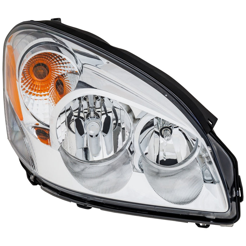 DURAFORCE LH & RH Headlight For Buick Lucerne 2006-2011 Halogen w/ Bulbs White Turn Signal