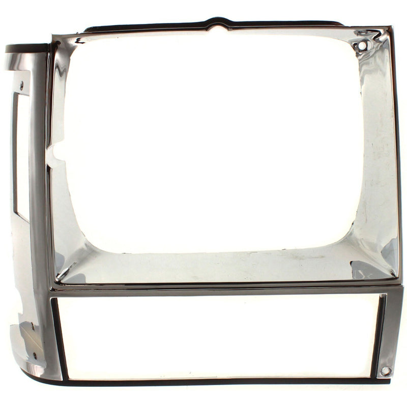 DURAFORCE Head light Headlight Doors Headlamp Bezels Set of 2 Driver & Passenger Pair
