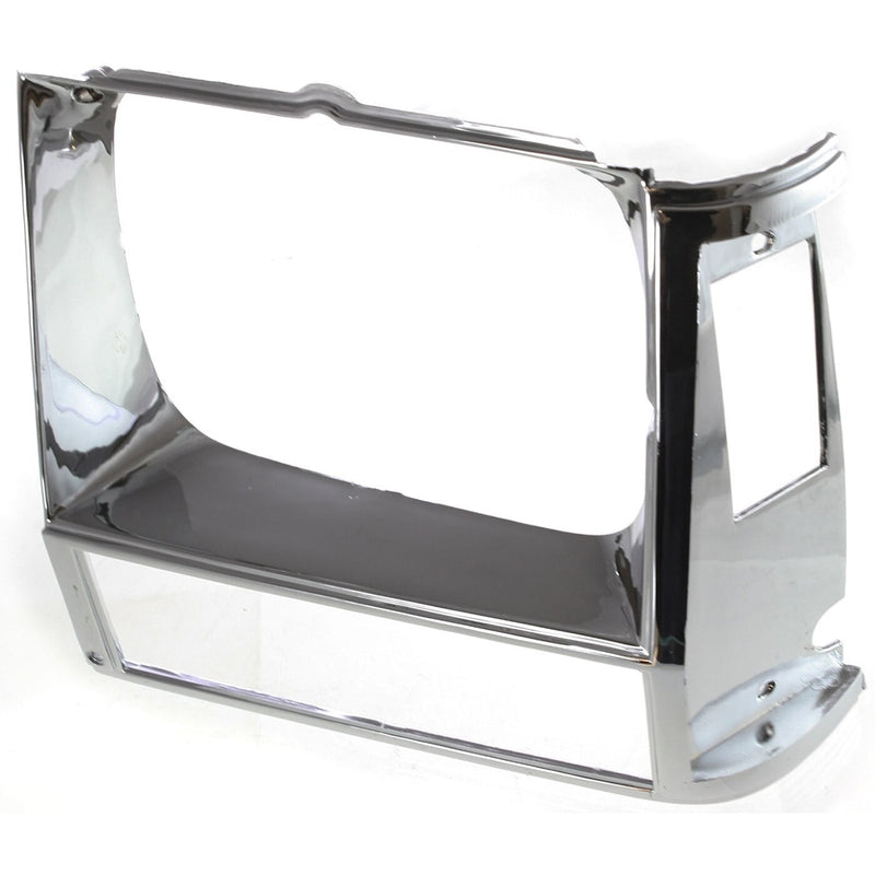 DURAFORCE Head light Headlight Doors Headlamp Bezels Set of 2 Driver & Passenger Pair