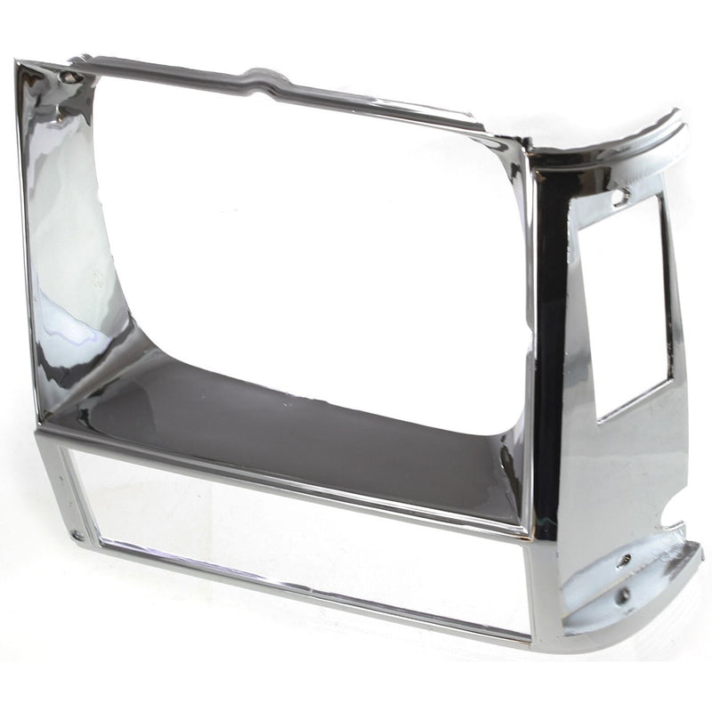 DURAFORCE Head light Headlight Doors Headlamp Bezels Set of 2 Driver & Passenger Pair