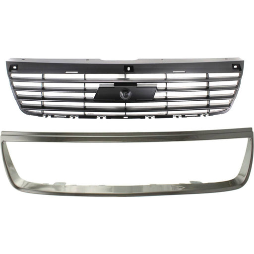 DURAFORCE Grille Grill Front Upper for Chevy Sedan Chevrolet Malibu 2006-2008