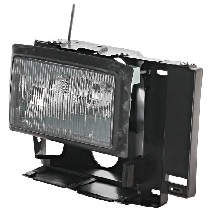 DURAFORCE Driver and Passenger Side Headlights For Ford Ranger 1989-1992 Halogen w/ Bulb/s