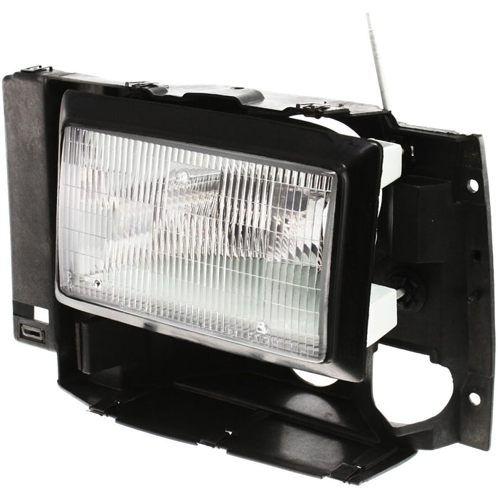DURAFORCE Driver and Passenger Side Headlights For Ford Ranger 1989-1992 Halogen w/ Bulb/s