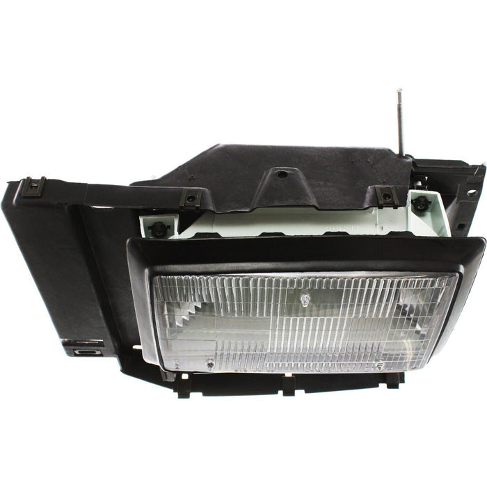 DURAFORCE Driver and Passenger Side Headlights For Ford Ranger 1989-1992 Halogen w/ Bulb/s