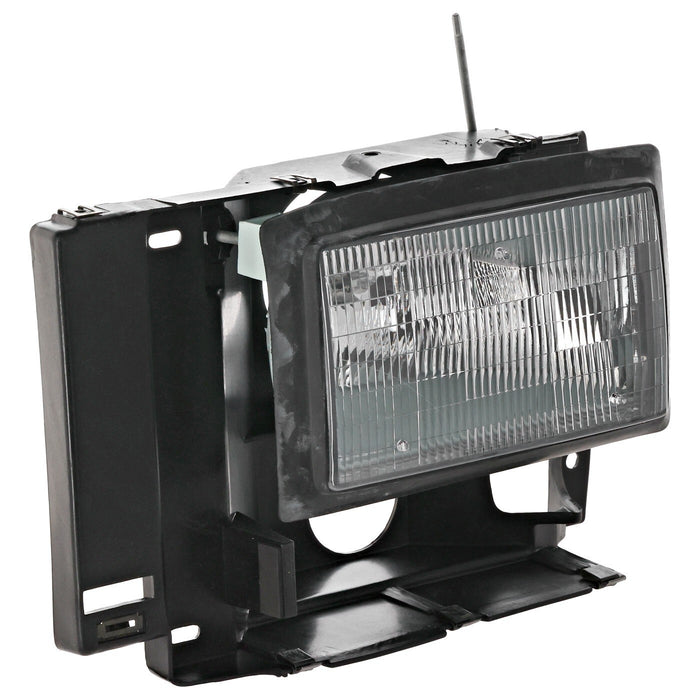 DURAFORCE Driver and Passenger Side Headlights For Ford Ranger 1989-1992 Halogen w/ Bulb/s