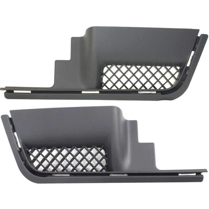 DURAFORCE Bumper Filler For 2006-2009 Chevrolet Trailblazer w/ mesh grille Set of 2