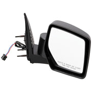 DURAFORCE Power Mirror Set For 2008-2012 Jeep Liberty Textured Black Manual Folding