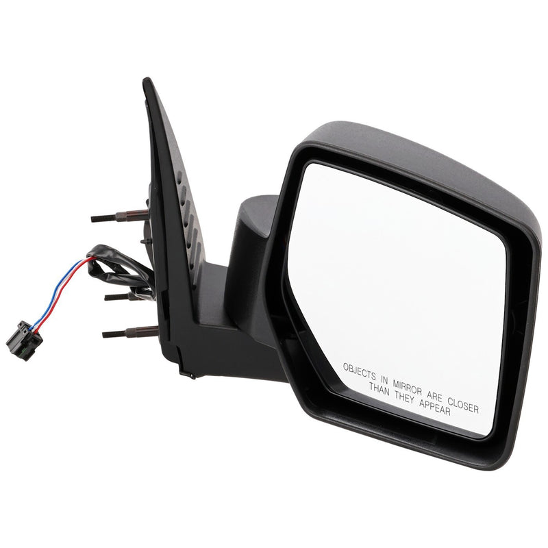 DURAFORCE Power Mirror Set For 2008-2012 Jeep Liberty Textured Black Manual Folding