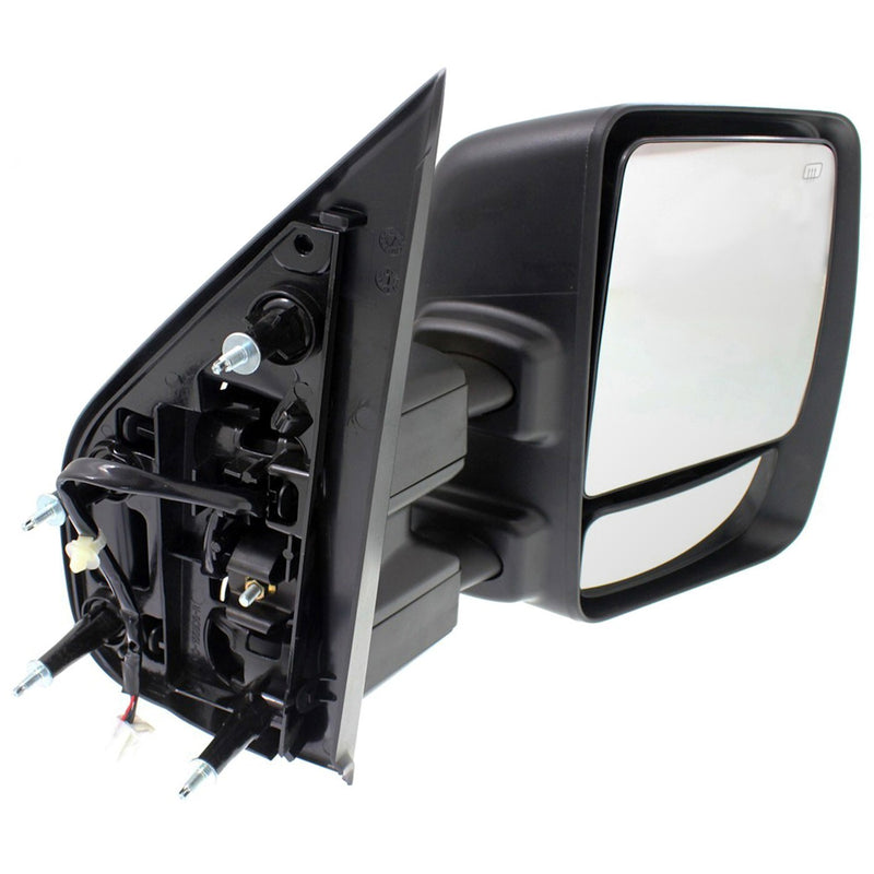 DURAFORCE Mirrors Passenger Right Side Heated Hand for Nissan NV1500 NV2500 NV3500 12-21