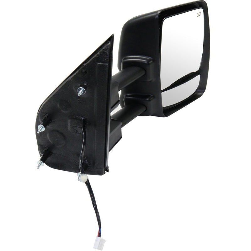 DURAFORCE Mirrors Passenger Right Side Heated Hand for Nissan NV1500 NV2500 NV3500 12-21