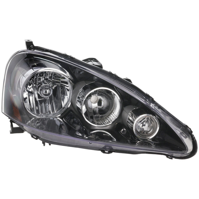 DURAFORCE Driver and Passenger Side Headlight For Acura RSX 2005-2006 Halogen