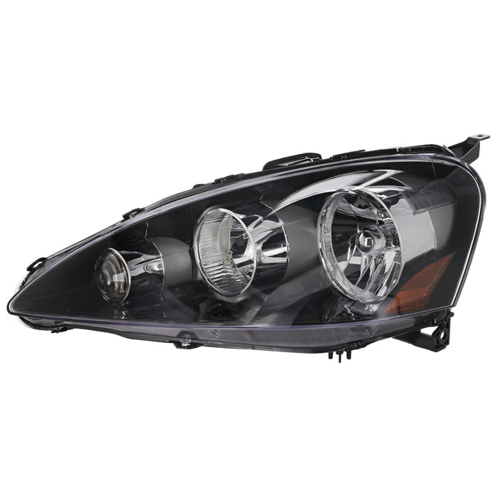 DURAFORCE Driver and Passenger Side Headlight For Acura RSX 2005-2006 Halogen