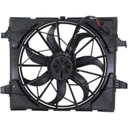 DURAFORCE Radiator Cooling Fan For 2011-2020 Dodge Durango 2011-2021 Jeep Grand Cherokee