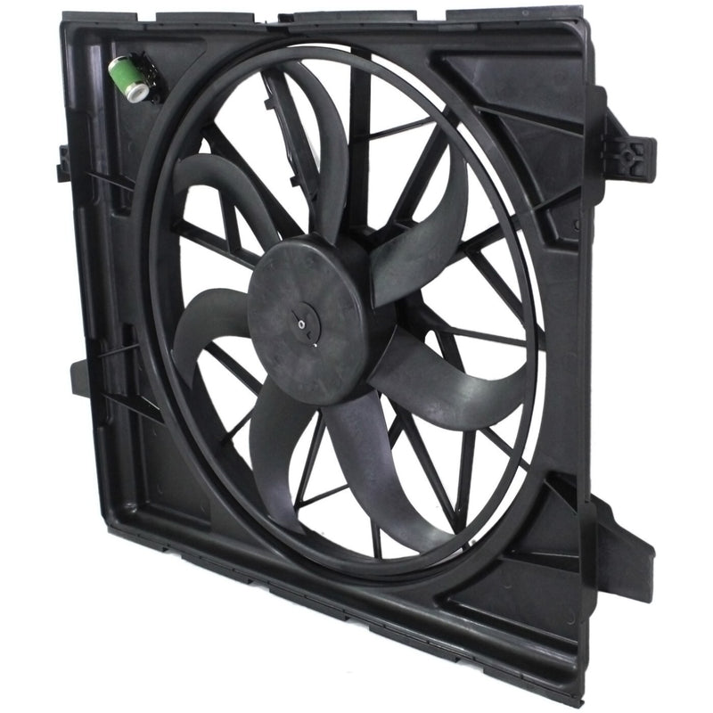 DURAFORCE Radiator Cooling Fan For 2011-2020 Dodge Durango 2011-2021 Jeep Grand Cherokee