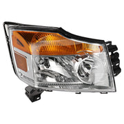 DURAFORCE Headlights Headlamps Set For 2008-2015 Nissan Armada Left and Right Pair