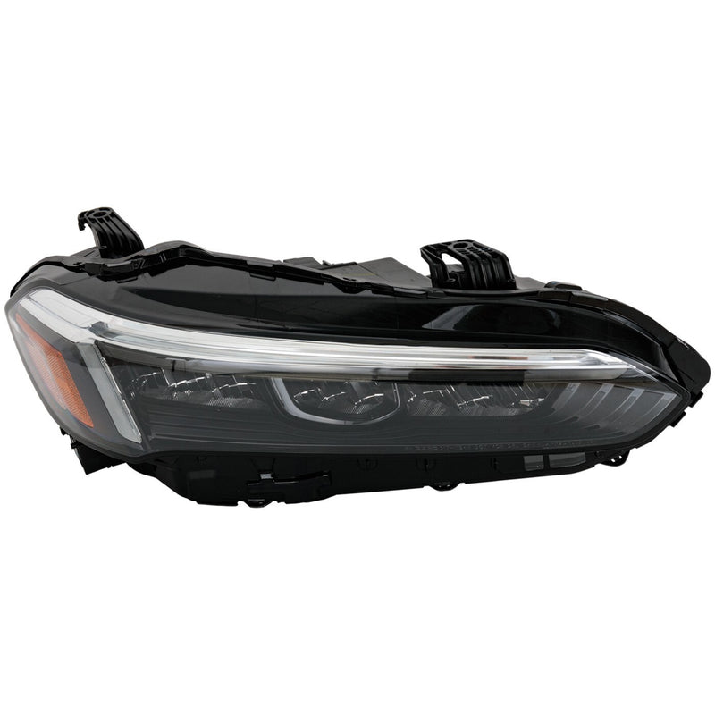 DURAFORCE Passenger Side LED Headlight For Honda Civic 2022-2023 w Bulb/s Si Sport Touring