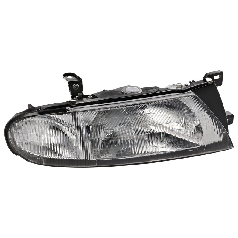 DURAFORCE Headlight For 93 94 95 96 97 Nissan Altima Right Clear Lens With Bulb