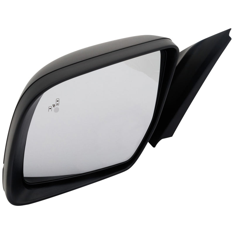 DURAFORCE Left Mirror For 2019-2023 Ford Ranger Power Fold Textured with Blind Spot Glass
