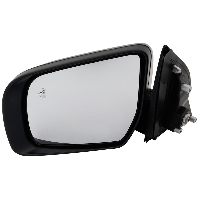 DURAFORCE Left Mirror For 2019-2023 Ford Ranger Power Fold Textured with Blind Spot Glass
