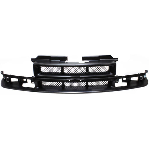 DURAFORCE Grille Grill for Chevy S10 Pickup 12472710 Chevrolet Blazer S-10 1998-2004