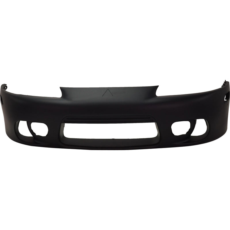 DURAFORCE Front Bumper Cover For 1997-1999 Mitsubishi Eclipse Primed With Fog Light Holes
