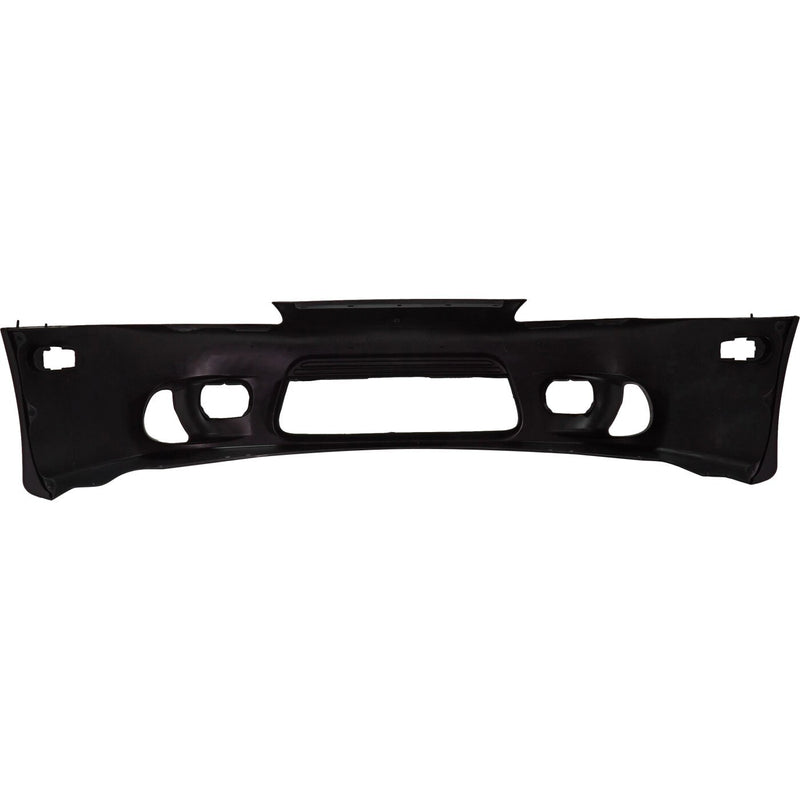 DURAFORCE Front Bumper Cover For 1997-1999 Mitsubishi Eclipse Primed With Fog Light Holes