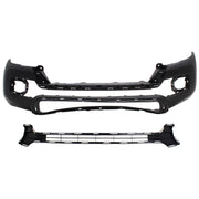 DURAFORCE Bumper Cover Kit For 2016-2023 Toyota Tacoma Primed With Fog Light Holes Front