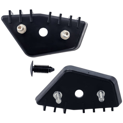 DURAFORCE Set of 2 Bumper Face Bar Brackets Retainer Mounting Braces Left & Right Pair