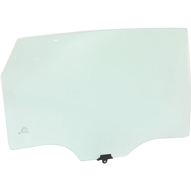 DURAFORCE Door Glasses Rear Passenger Right Side Hand for Hyundai Elantra 2009-2012