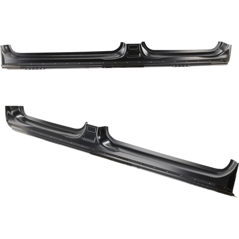 DURAFORCE Pair Set of 2 Rocker Panels Driver & Passenger Side for F150 Truck Left Right